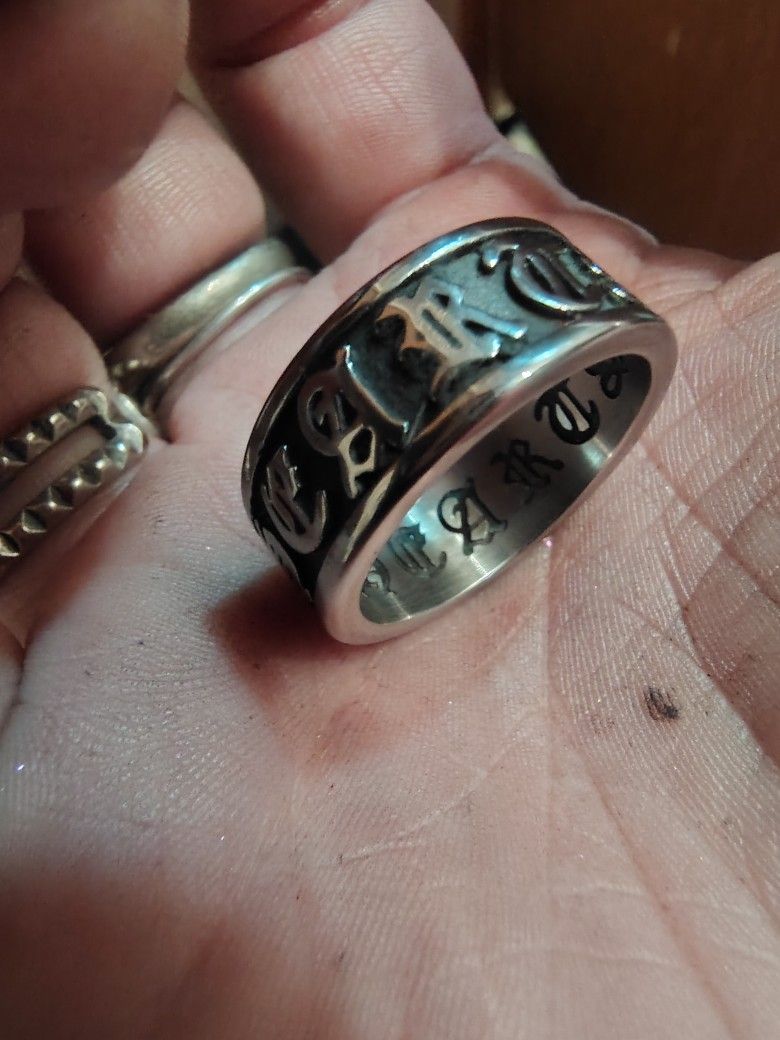Chrome hearts Ring Size 10 11