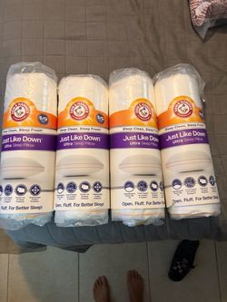 Arm & Hammer Just Like Down Ultra Sleep Pillows – Set of 4