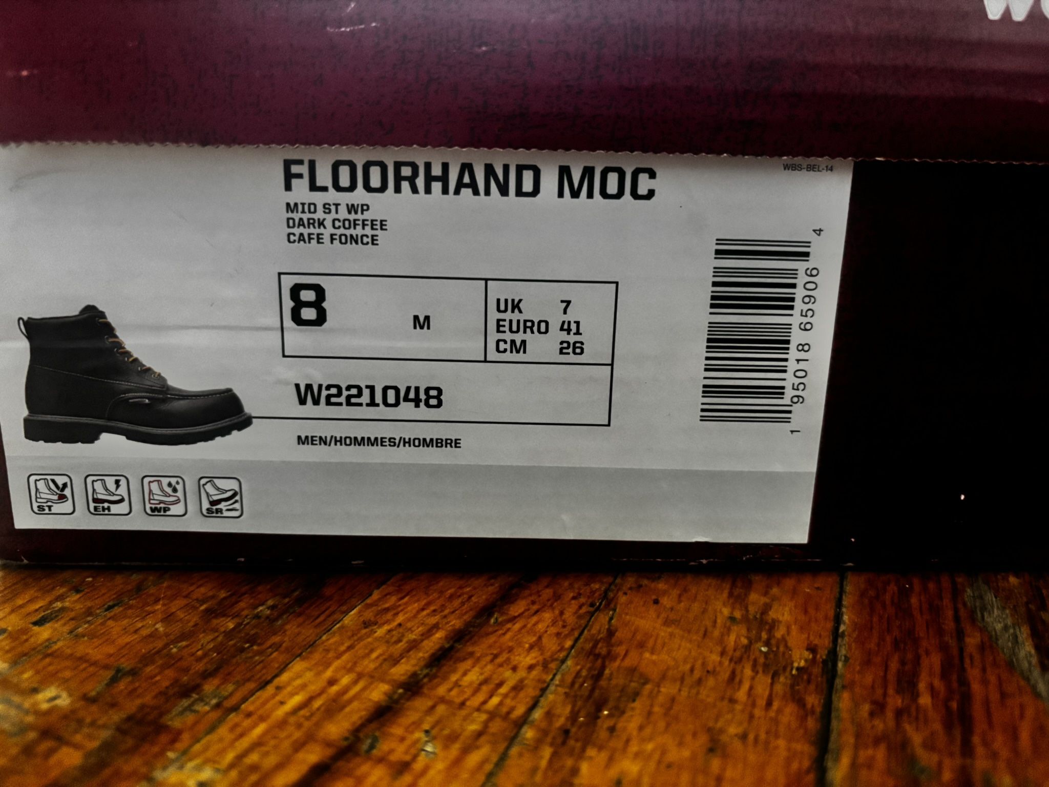 Wolverine Steel Toe Work boots