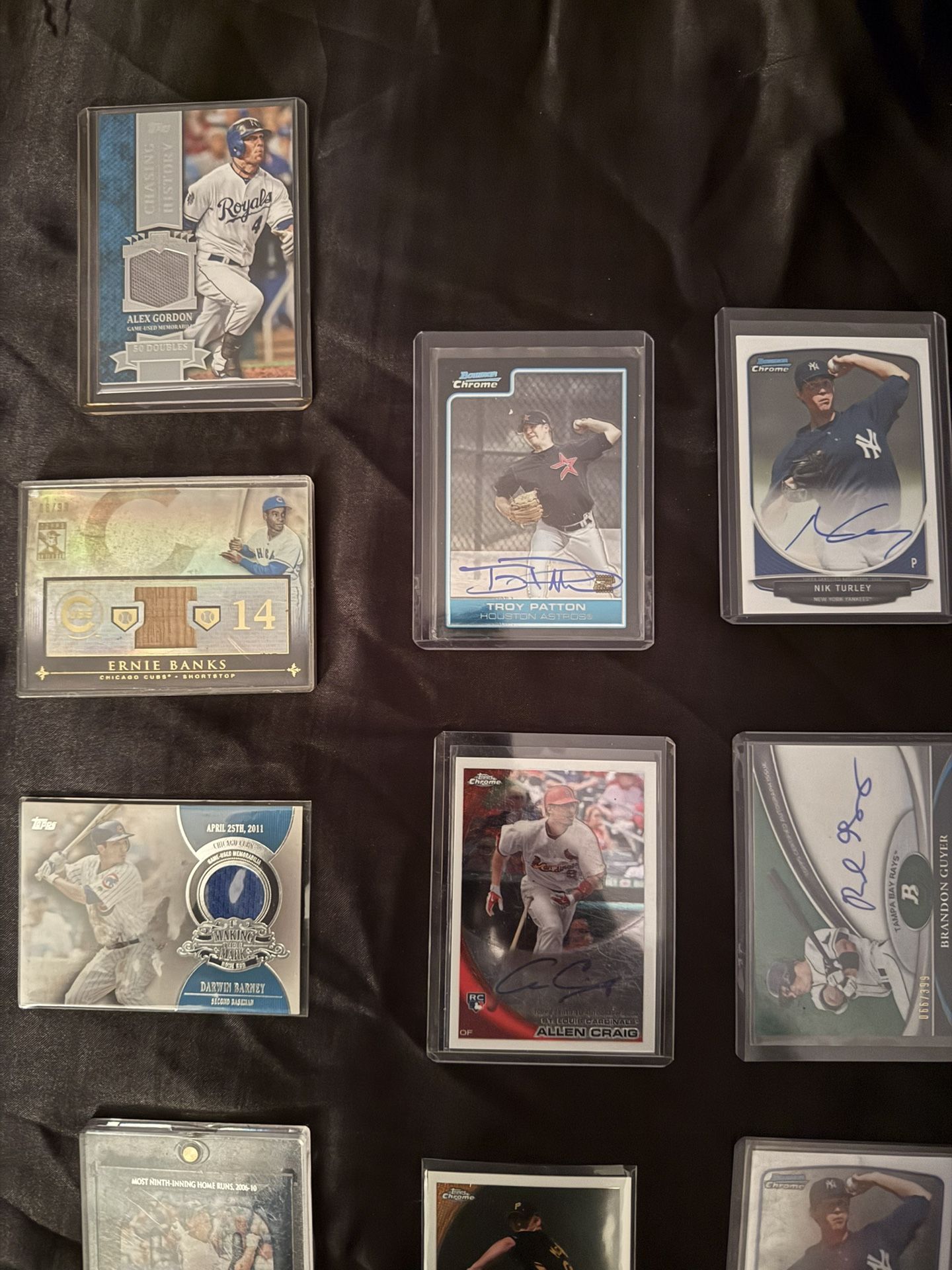 Card Lot Box 13 Autographs And 10 Relics And Many More Cards