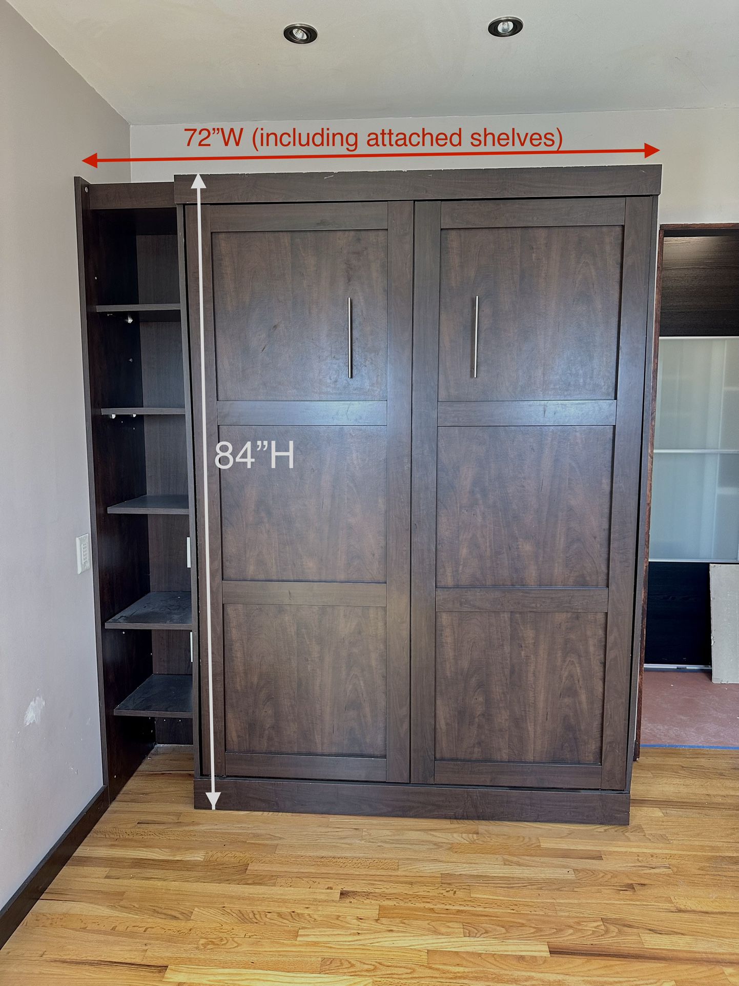 Murphy Bed With Shelving