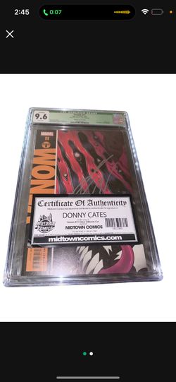 Graded 9.6 Venom Comic Book