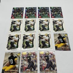 Kordell Stewart Lot Of 15 Rookie Cards Football Colorado Pittsburgh 1995