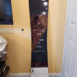 Wide Head Snowboard, Burton Ruler, Union STR Bindings