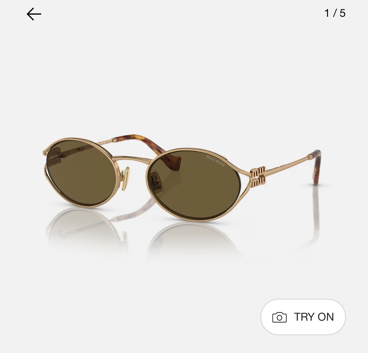 ON SALE MIU MIU SUNGLASSES