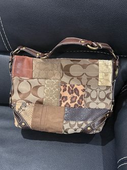 Vintage Coach Patchwork bag