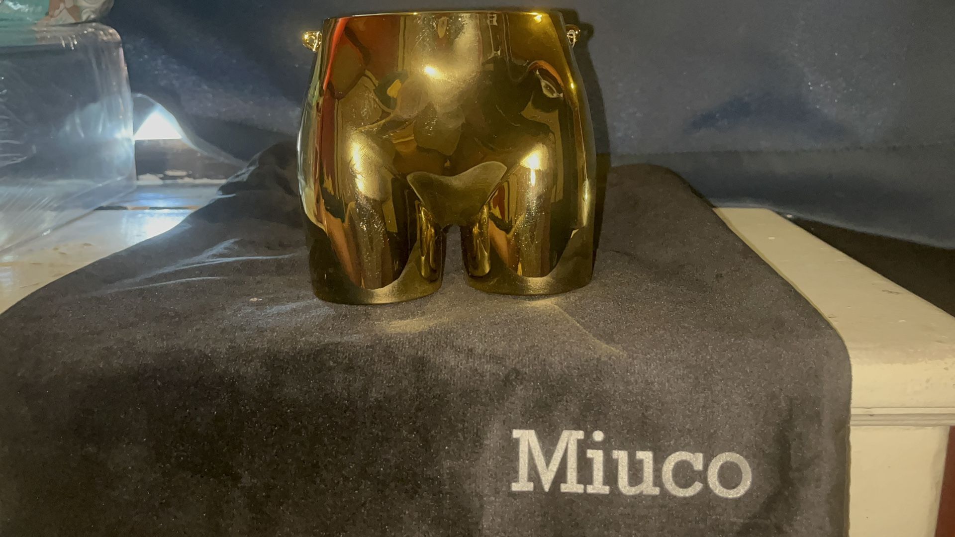 Miuco Booty Shaped Purse
