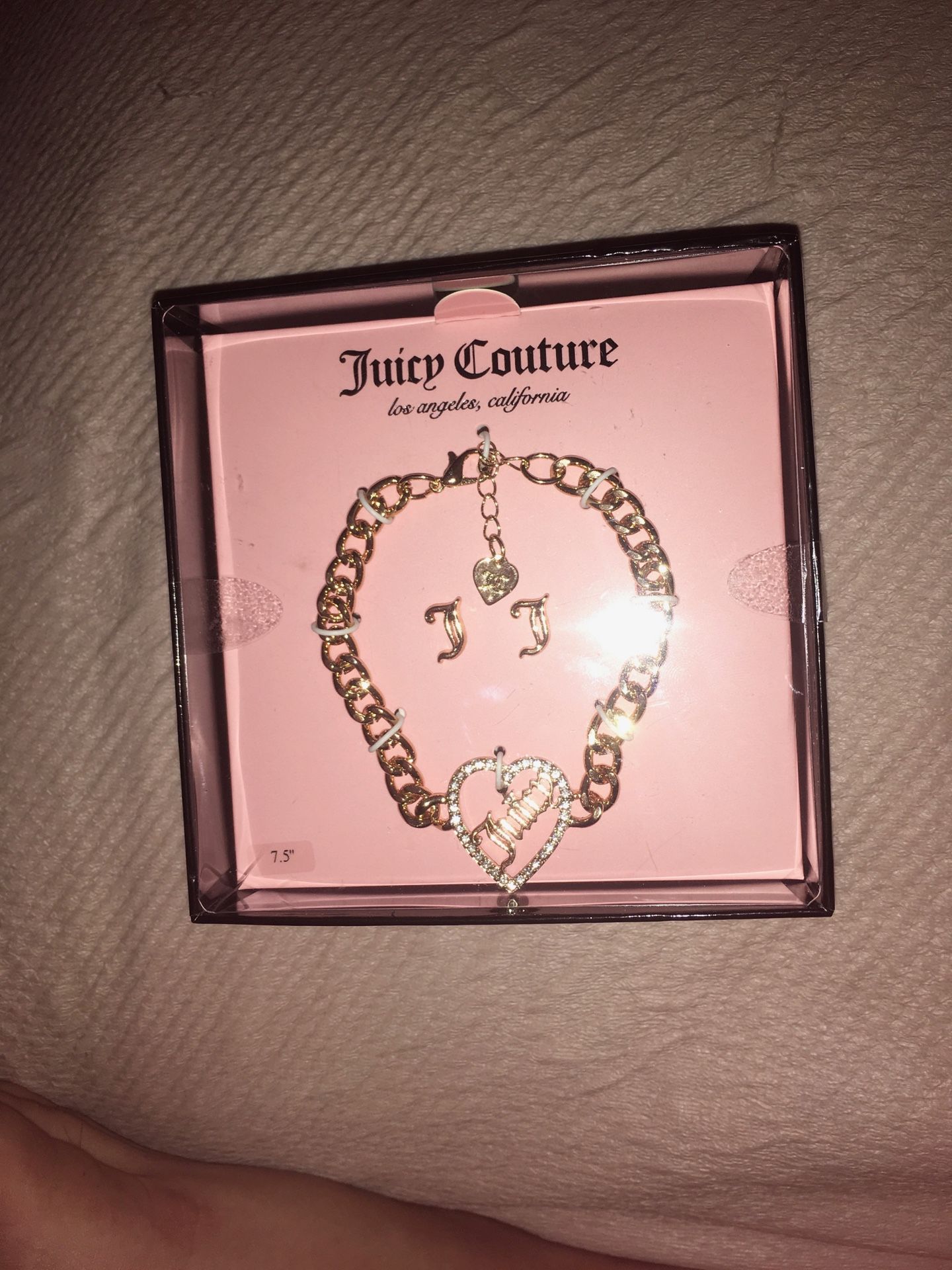 Juicy Couture Bracelets And Earrings Set