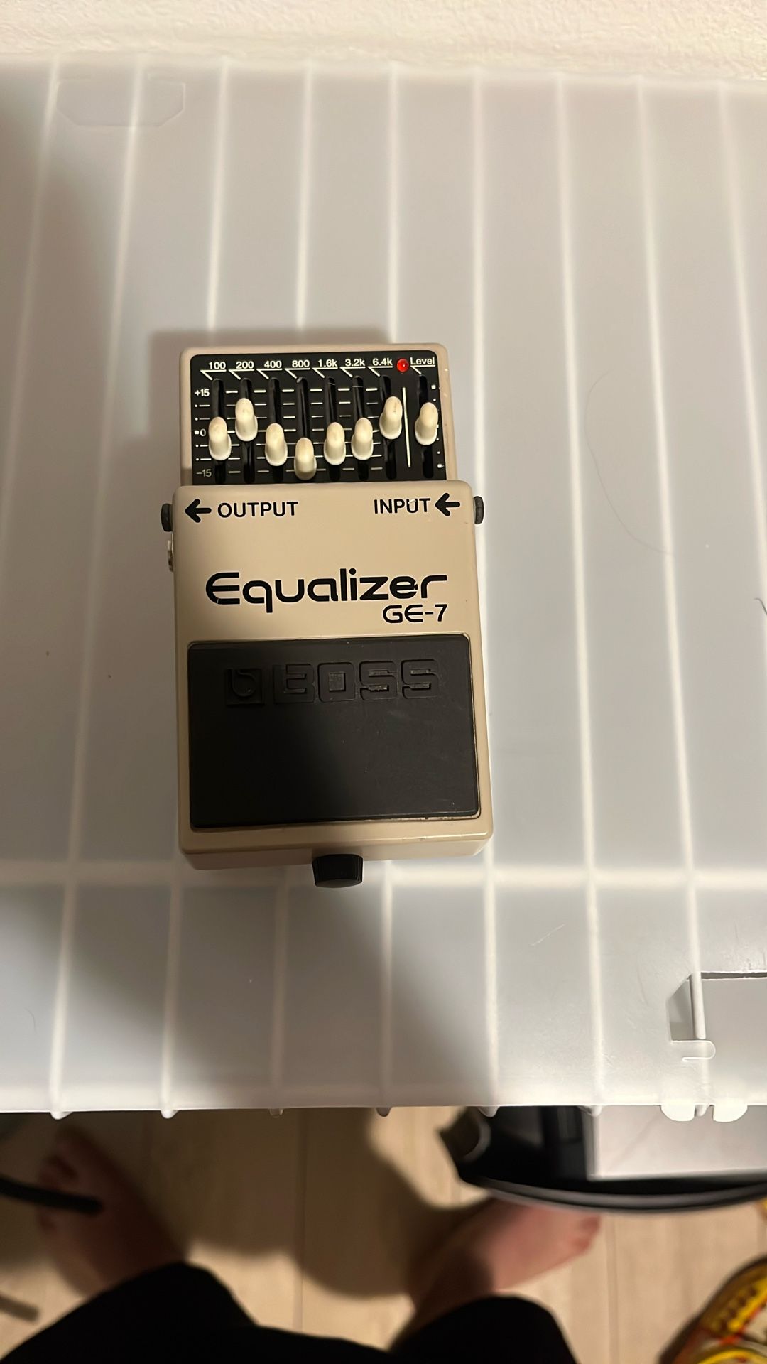 Ge-7 Boss Equalizer Pedal