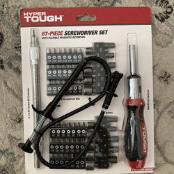 Hyper Tough 67 Piece Screwdriver Set  Pickup in Beverly 