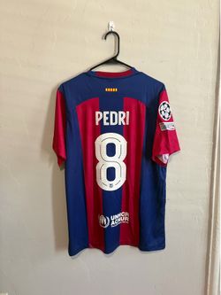FC Barcelona 2023-24 home pedri jersey