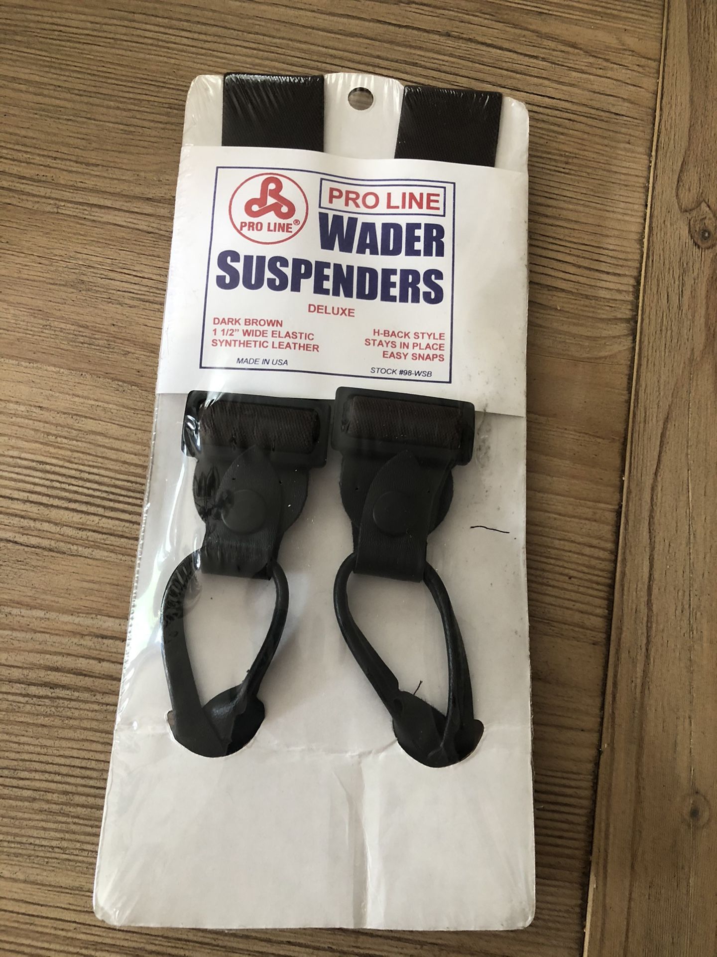 2 Pro Line Fishing Wader Suspenders
