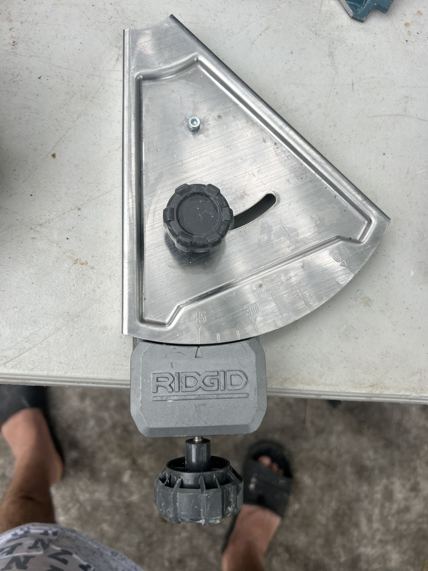 RIDGID TILE SAW MITER GAUGE