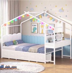 2 Girls twin bed new