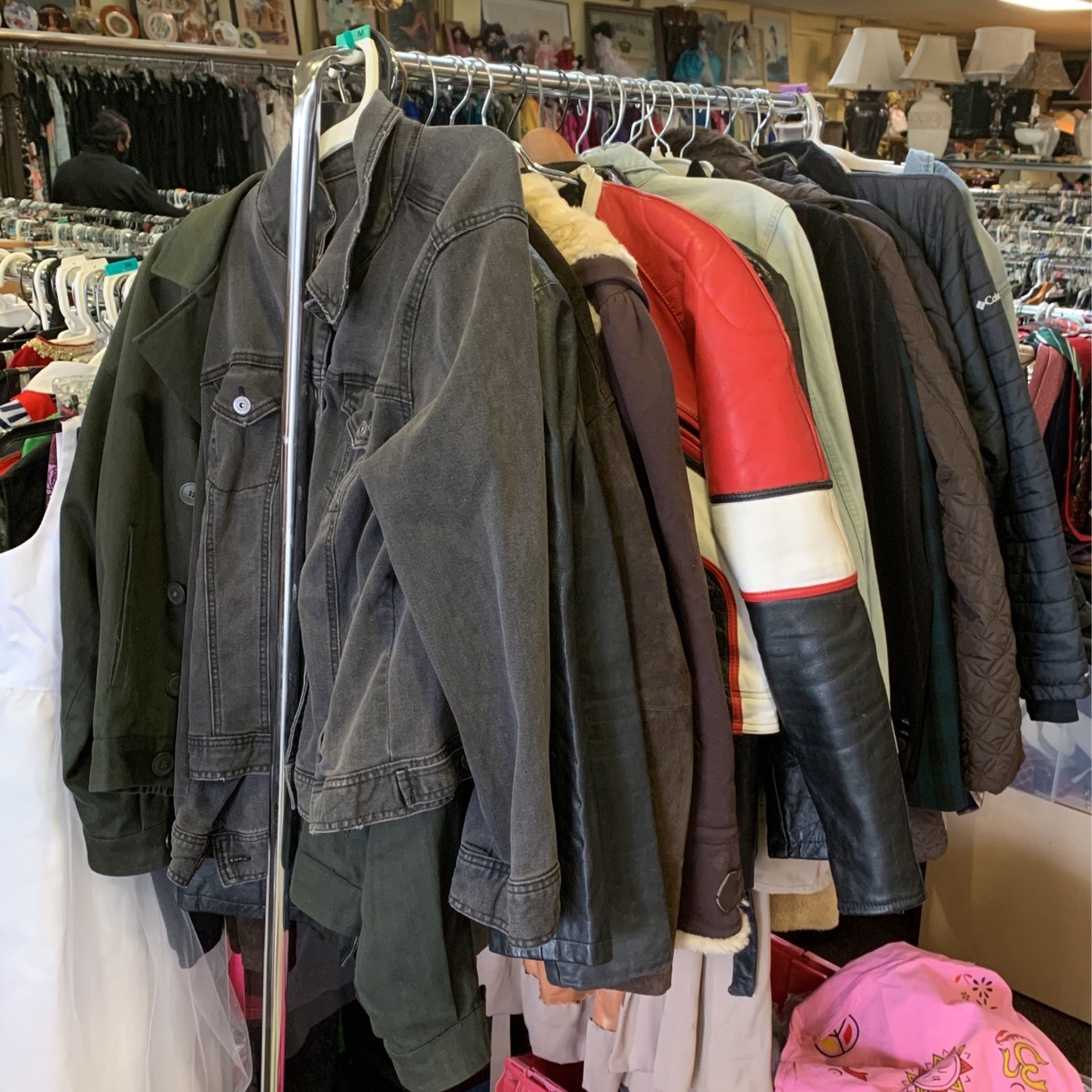 Lot Of Leather And Regular Jackets