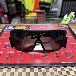 BOMBER Fuzz-Bomb Matte Black W/ Smokey Safety Lens 