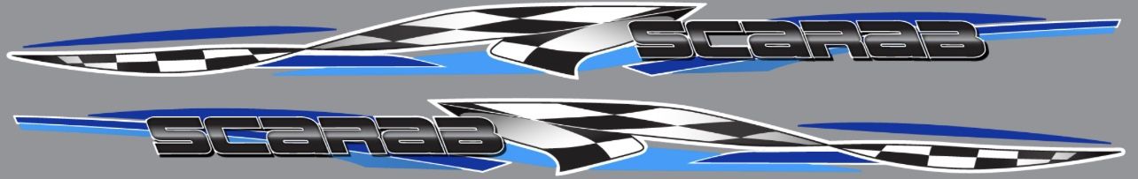 Scarab Boat Decal