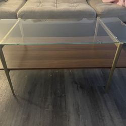 Glass Coffee Table In New Condition