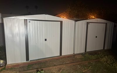 Galvanized Steel Shed