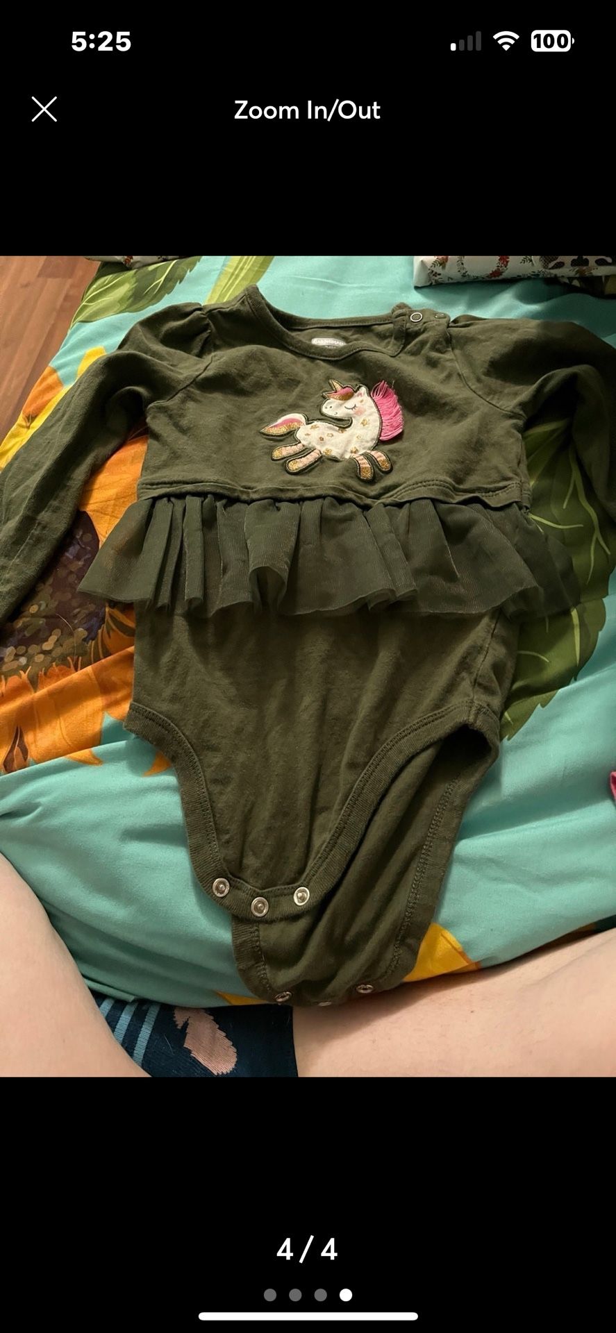 2 piece of 24 months baby girl onesies