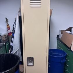 Lyons Single Locker With Coat Rack And Shelf Perfect For MANCAVE 