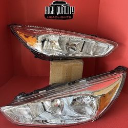Ford. Focus. 2015. 2018 Headlights.