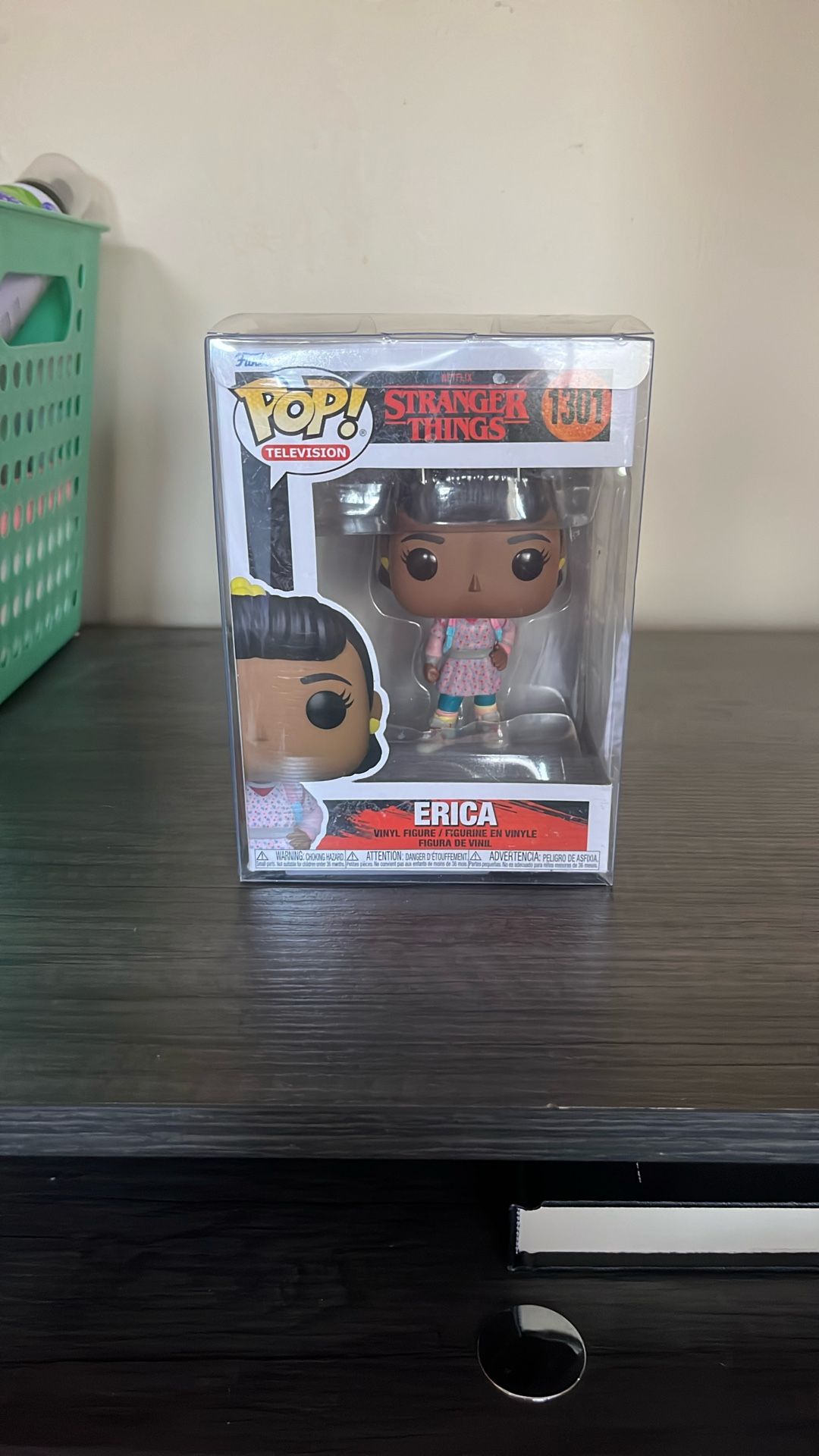 Erica Sinclair Stranger Things Season Four Funko Pop With Pop Protector