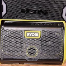 ryobi speaker( no battery)