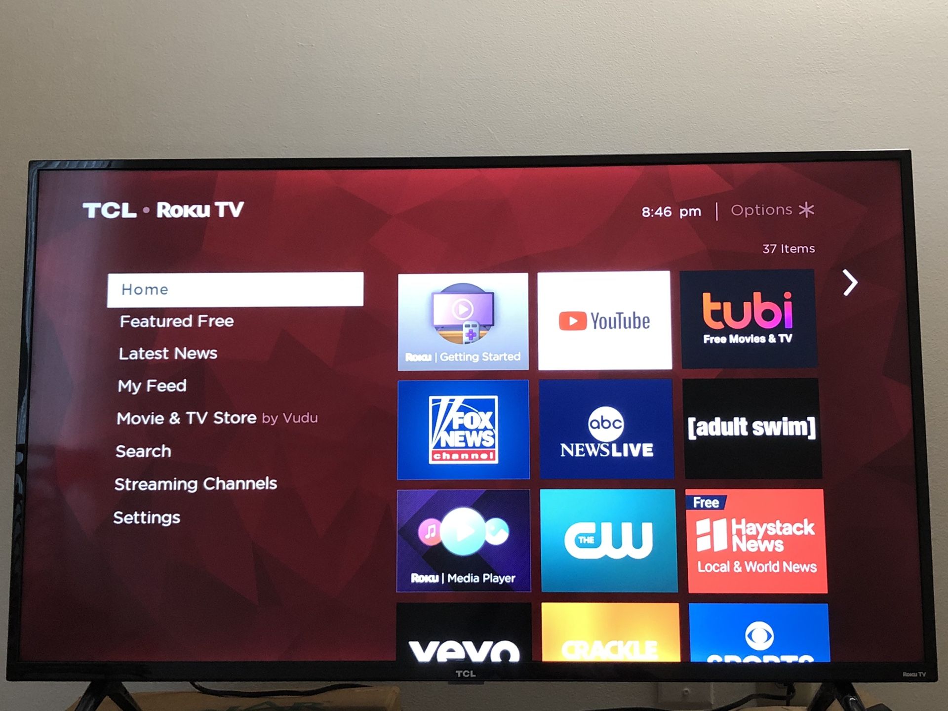 TCL 50” class 4K UHD LED Roku Smart TV 4 Series