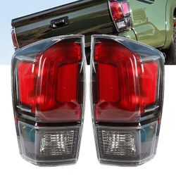 1 Pair Tail Light Replacement for Toyota Tacoma 2016-2020 Taillamp Rear Break