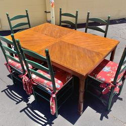 Dining Room Set With 6 Chairs 