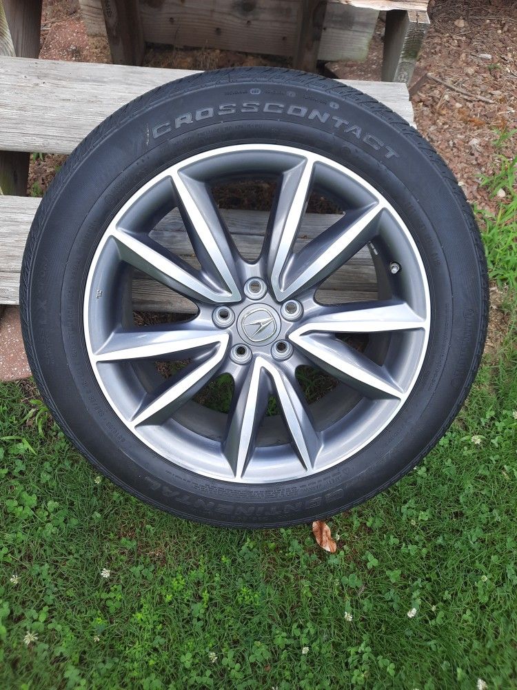4 Wheels with Tires. 