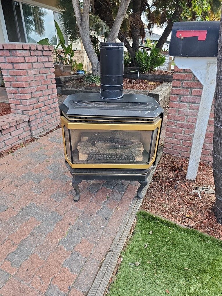 40$ Electric/Gas/heater And Fan Chimney