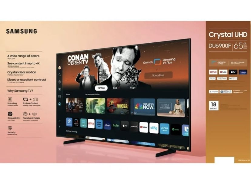 2 TVs, $350 for 70”inch Roku TV w/ full motion mount or $350 for Samsung 65”inch TV w/ full motion