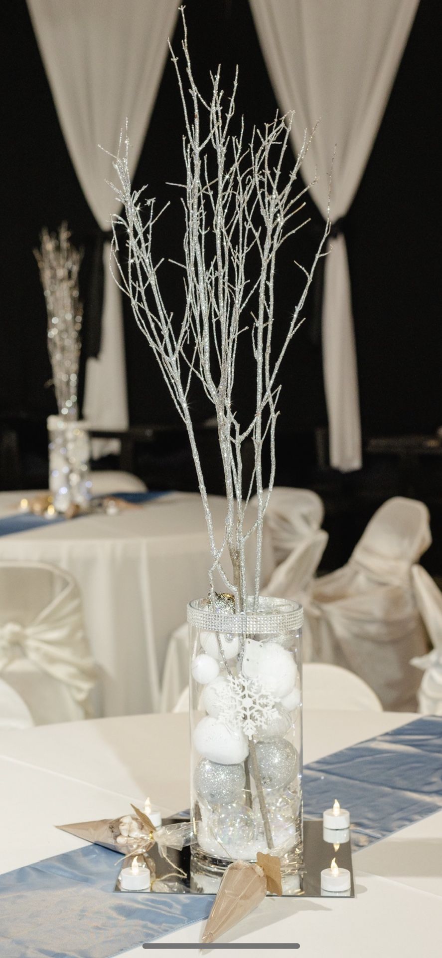 Custom Light Up Center Pieces 