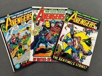 The Avengers 101 102 103 Grim Reaper Wonder Man Harlan Ellison Great Mid-grade Books Marvel MCU