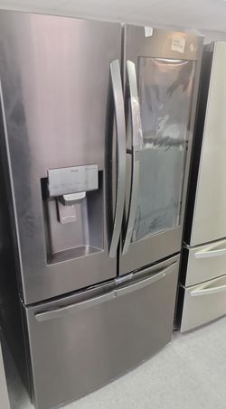 LG 3-Door Stainless Steel Refrigerator
