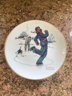 Normal Rockwell collectible plates