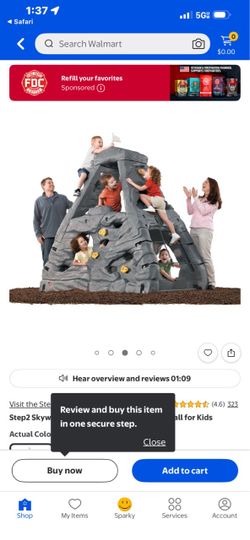 Brand-New Step2 Skyward Summit Climbing Playset – $475