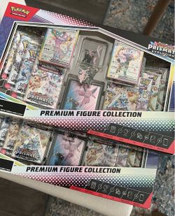Pokémon Scarlet & Violet Prismatic Evolutions Premium Figure Collection