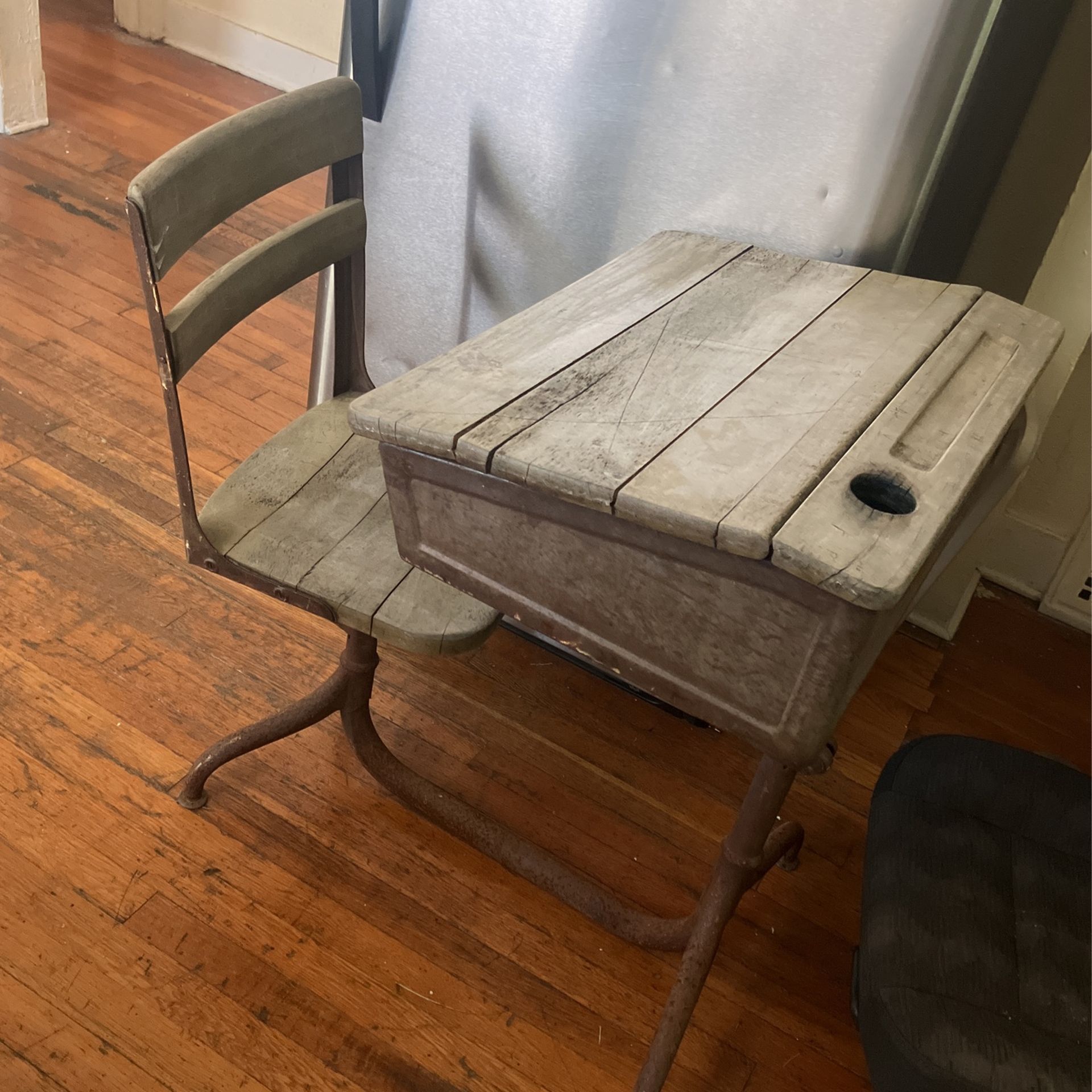 Antique School Desk