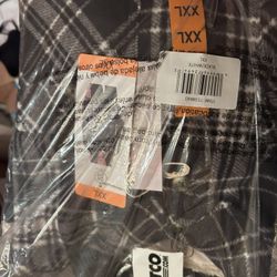 New Women Plaid Sherpa Jacket Size XXL $15firm