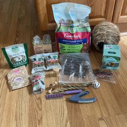 Rabbit Food Comb Treats Toys Nail Clipper 