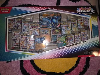 Pokemon Prismatic Evolutions Lucario Collection Box Sams Club