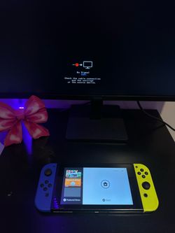 Nintendo Switch Console Yellow and Blue Joy-Cons