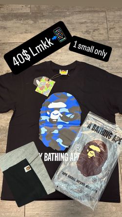 Bape Blue Camo