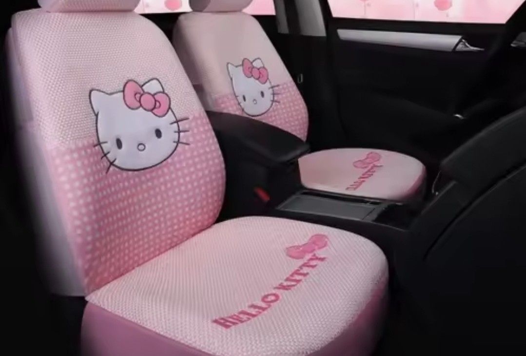 Hello Kitty Pink Full Seat Covers ($215 Original Price)