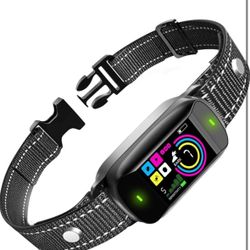 Smart Dog Bark Collar, Anti Barking Training Collar with 4 Training Modes, 5 Adjustable Sensitivity Levels, Waterproof and Magnetic Charging, Smart Ba