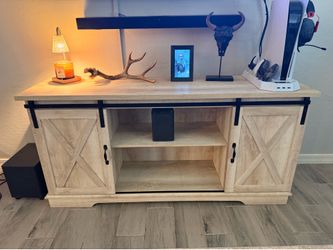 Farmhouse entertainment center