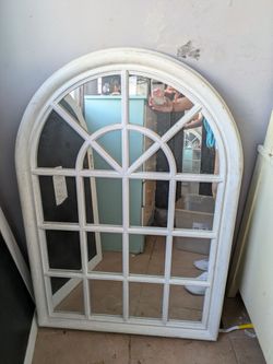 Rustic Window Wall Mirrors